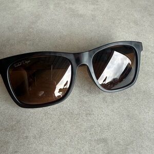 Faded Days UV 400 Protection SunGlasses Brown Camo Big Logo